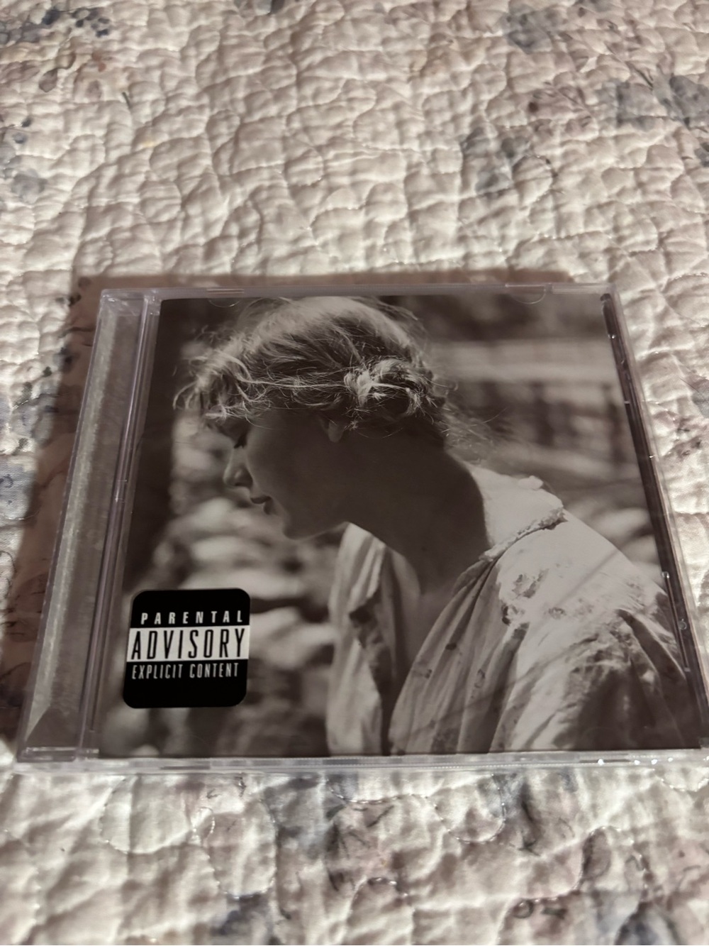 Taylor Swift CD folklore - “stolen lullabies” variant